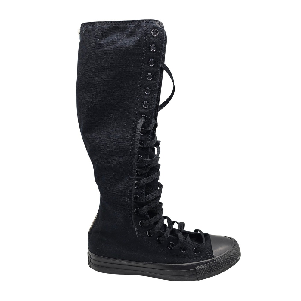 Converse Chuck Taylor All Star XX Hi Womens 6.5 Black Knee High Shoes A12325C